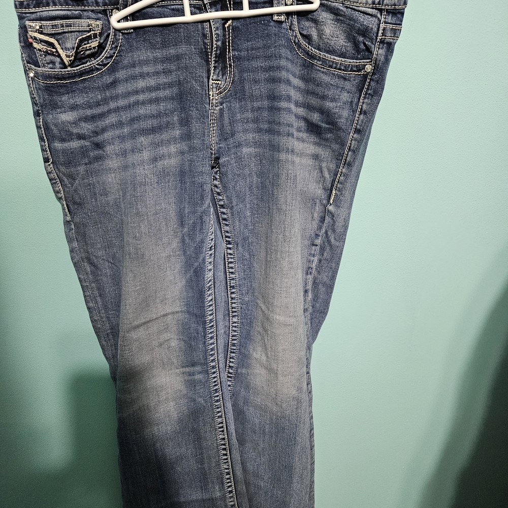 Vigoss Women's Classic Blue Boot Cut Jeans